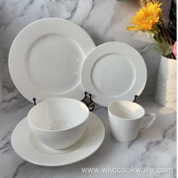 Dinnerware Set 18-piece Opal Dishes Sets
